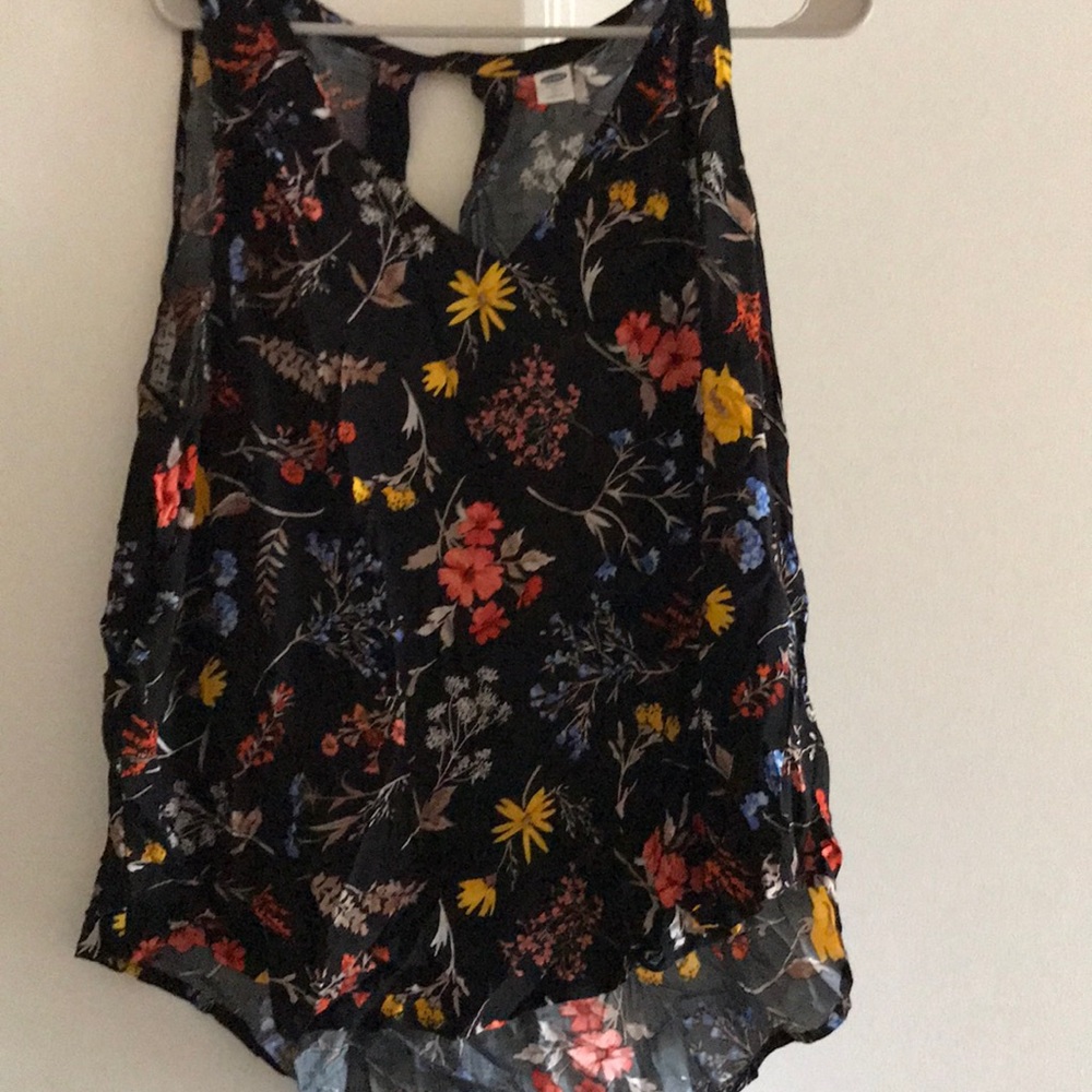 Old navy flower print top
